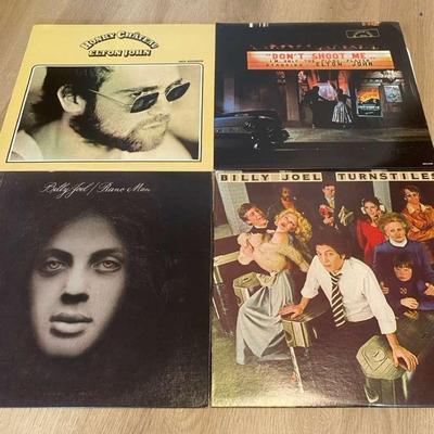 Iconic Pianists Elton John & Billy Joel Albums