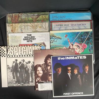 The Hollies, Little Feat, Inmates, Specials, And Firefall Vinyl Albums