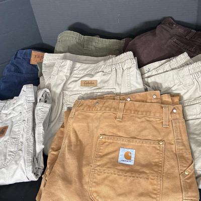 48x30 Carhartt, Cabela’s And Izod Cargos And Pants 
