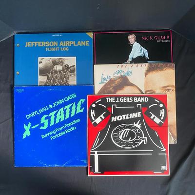 Jefferson Airplane, J. Geils, Daryl Hall & Nick Gilder Vinyls