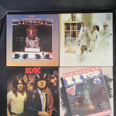 Iconic Rock Albums By AC/DC, Rush, ZZTop, And Cheap Trick