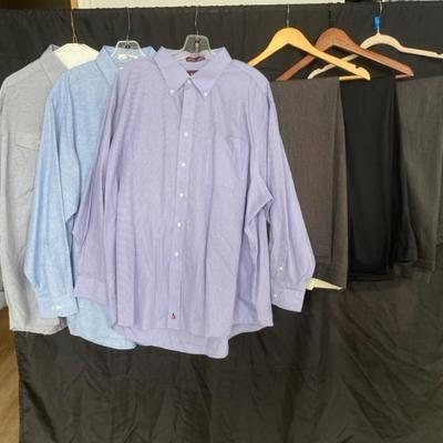 Dress Shirts & Cuffed Slacks From Nordstrom, Van Huesen, J. Ferrar & More