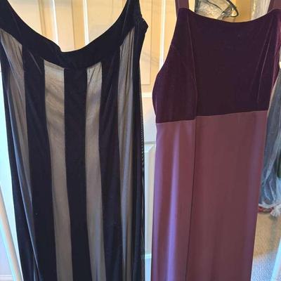 Lot 143:  Two Size 10 Evening Gowns