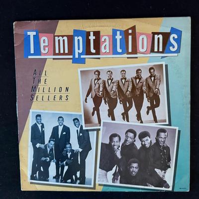Lot 419: The Temptations – All the Million Sellers Vintage Vinyl LP