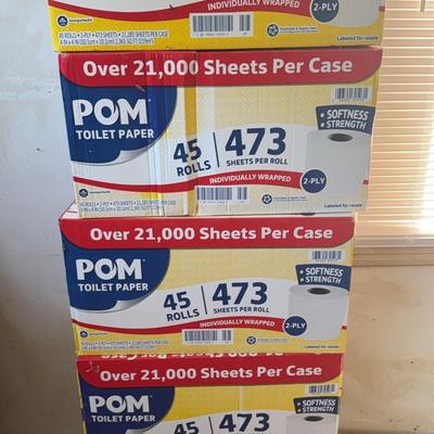 Lot 534: 225 Rolls Of 2 Ply Toilet Paper