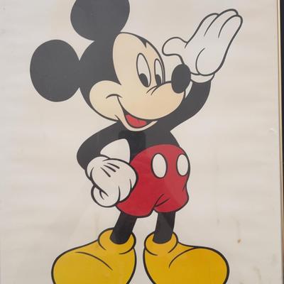 Lot 525: Mickey Mouse Poster