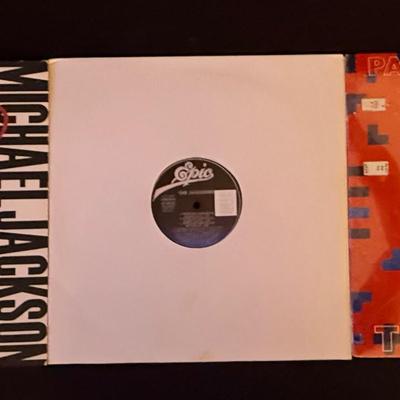 Lot 412: Lot of 3 Vintage Vinyl LPs – Michael Jackson Bad, Paul McCartney Tug of War, The Jacksons