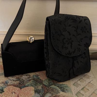 Lot 308: Vintage Clutches - Black And Red