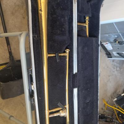 Lot 537: Holton TR602 Tenor Trombone with Case