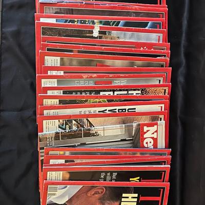 Lot 317: Clinton Era Time Magazines 