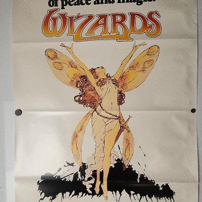"Wizards" 1977 Movie Poster National Screen Service Corp Litho #2