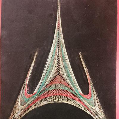 String and Pin Art-Abstract