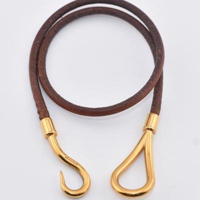 Hermés - Double Jumbo Hook Bracelet 