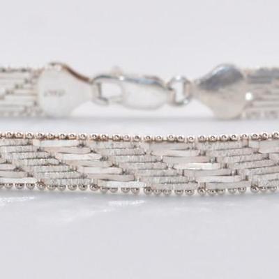 Sterling Silver Link Bracelet