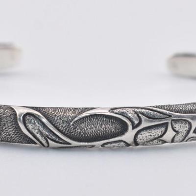 David Yurman - Sterling Silver Northwest Fish Cuff Bracelet