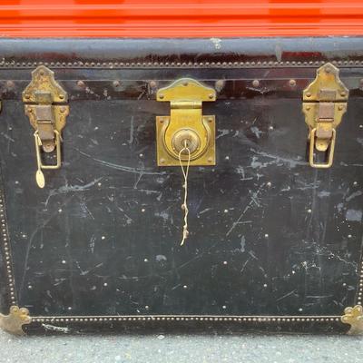 J.L. C. Tacoma  Steamer Trunk 