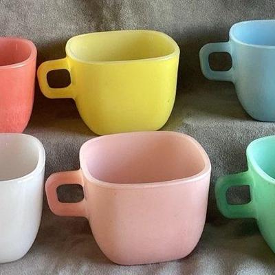 Glasbake Lipton Soup/Coffee Cups