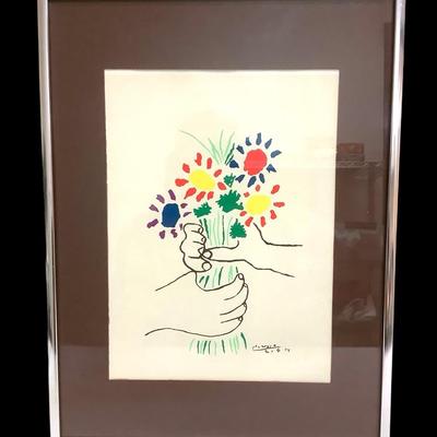 Pablo Picasso's "Bouquet of Peace"