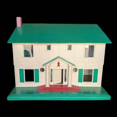 Handcrafted 2-Story Dollhouse w/Renewal Furniture 