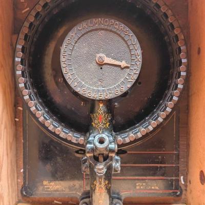 American Diagraph Company "Diagraph" Industrial Stencil Machine Early 1900's