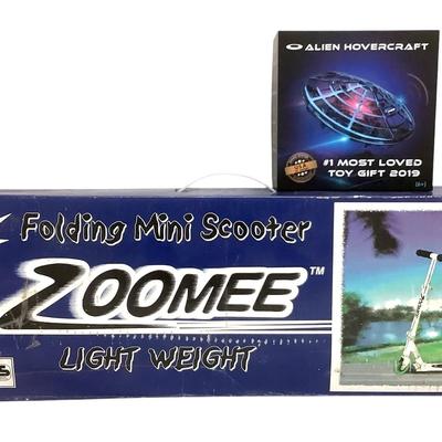 ZoomEe Folding Mini Scooter/Alien Hovercraft