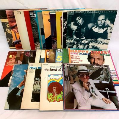 Collection of Record Albums 