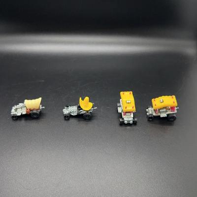 MIXED Group Of 4 1972 Hot Wheels Zowees Die Cast Cars Vehicles Mattel