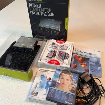 Goal Zerosolar Recharging kit For laptop, Adobe Photoshop, HDMI Cables/converter
