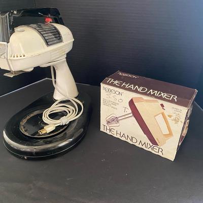 Vintage Mixer And Hand Mixer