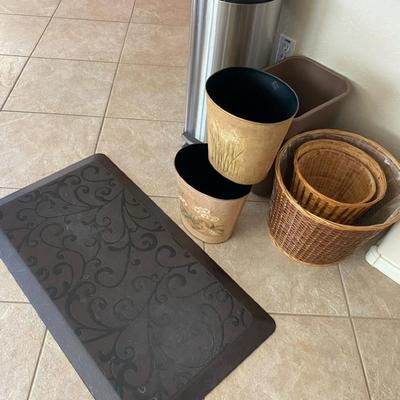 Variety of Garbage Waste Bins And Baskets