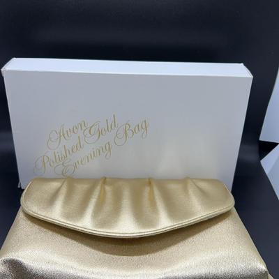 NIP - Avon Polished Gold Evening Bag Purse