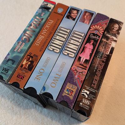 Misc VHS - Titanic, Pelican Brief, Etc