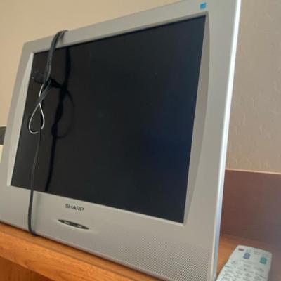 Sharp Brand Tv With Remote And Scanner