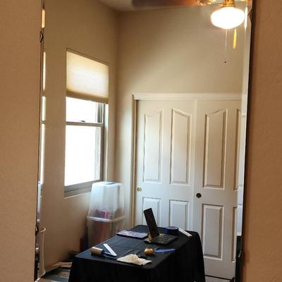 Wall Mirror, 36" Tall X 24" Wide 