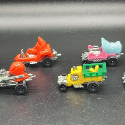 Complete Pristine Set Of 8 - 1972 Hot Wheels Zowees Die Cast Cars Vehicles Mattel