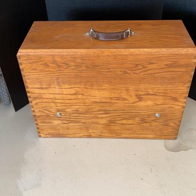 Wooden Storage Garage Box - Bolted closed, Empty Inside