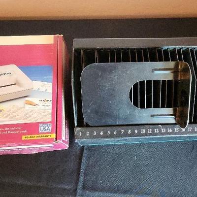 Boston 4" Personal Laminator & Simply Put Organizer 