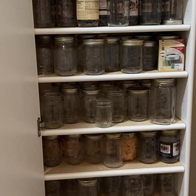 Glass Mason Jars Assorted Sizes
