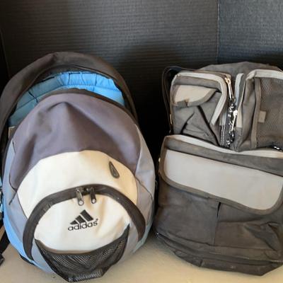 Two Packed "Go Bags"  Backpacks. Full Of Miscellaneous Emergency Equipment and Survival Supplies