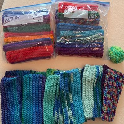 Large lot Of Knitted Hand Warmers 