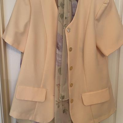 Pride And Joy Women’s Jacket, Skirt And Scarf Set. Size 10
