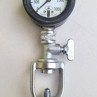 Vintage US Divers Aqua Lung Compressed Air Pressure Gauge