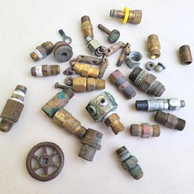 Miscellaneous Small Brass Fittings