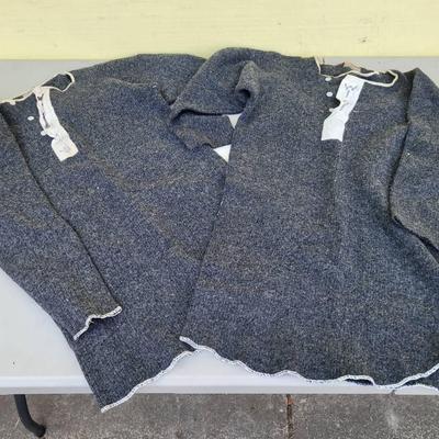 Navy Deep Sea Diving Wools Tops - Vintage