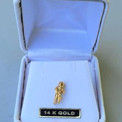 14K Deep Sea Diver Tie Tac