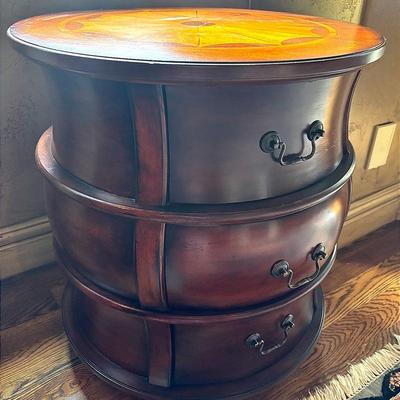 “Butler Specialty” Barrel Table