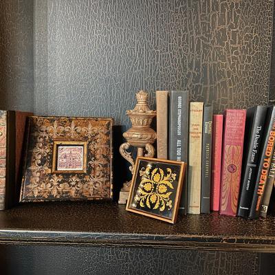 Books, Frames, and Accents