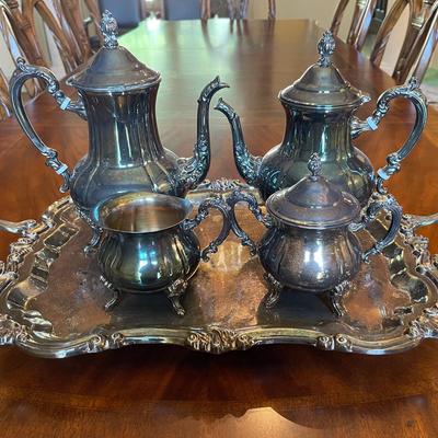 “Towle” Complete Serving Set with Tray