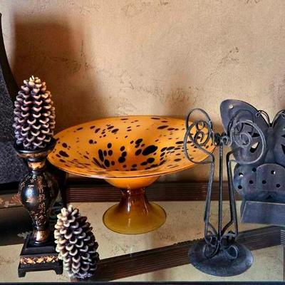 "Oriental Accent" Hand Crafted Box & Others