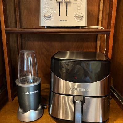 Cuisinart, NutriBullet, and Gourmia Appliances